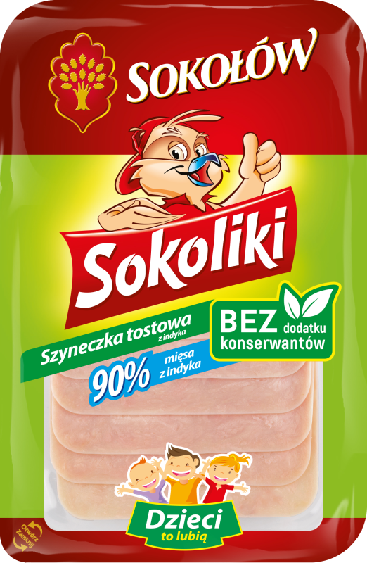 SOKOLIKI TURKEY TOAST HAM