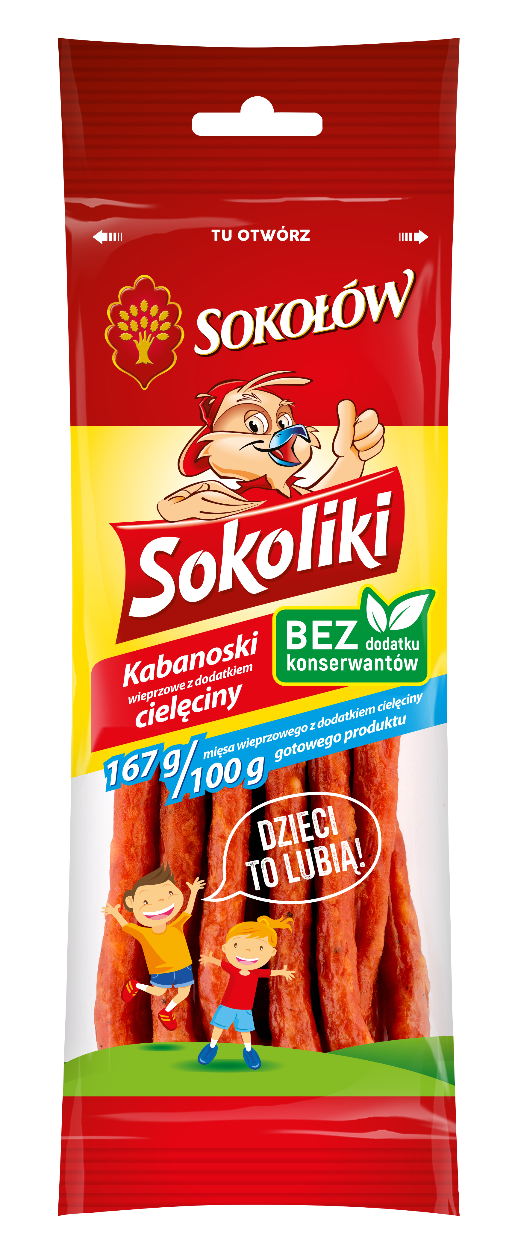 SOKOLIKI PORK KABANOS SAUSAGES WITH VEAL